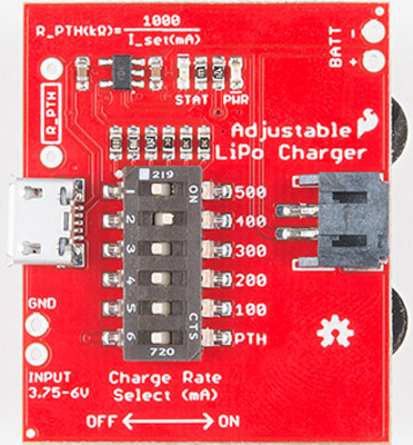 DIP Switch Moved from OFF to ON Position