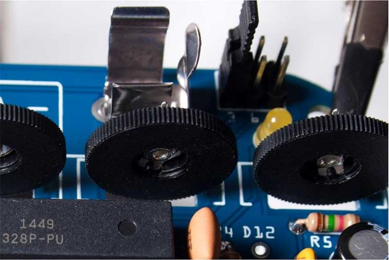 jumper in place in position 3