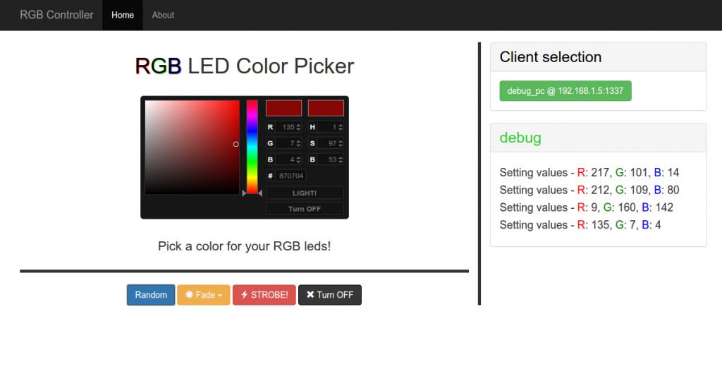 Image of RGB LED Color Picker